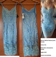 Vestito Malina Fashion blu