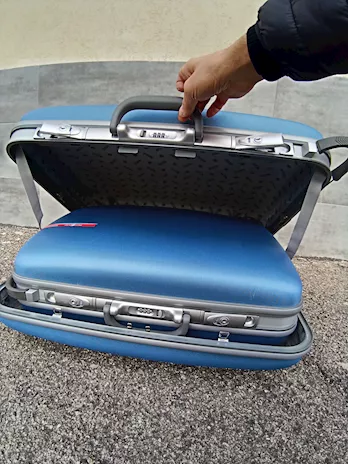 Set valigie rigide con rotelle