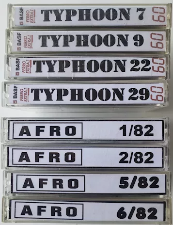 Discoteca Typhoon Dj Loda audiocassette
