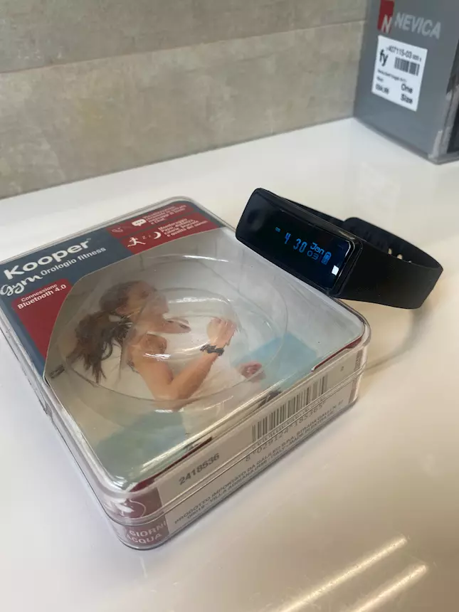 Smartwatch Orologio Fitness con cardiofrequenzimetro Kooper