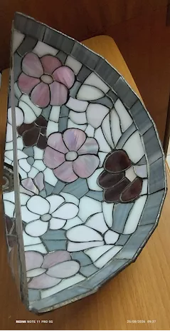 Lampada tipo Tiffany da parete - Anteprima 3