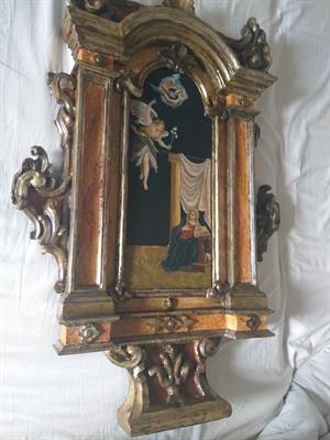 Magnifico tabernacolo barocco in legno