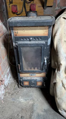 Stufa a legna piccola in ceramica - Foto 3