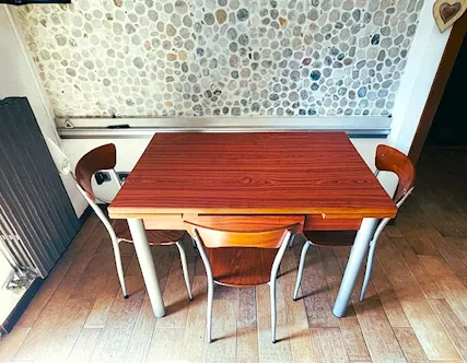 Moderno Tavolo Snaidero Allungabile con Sedie
