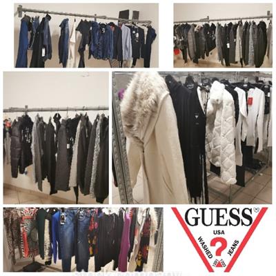 Stock abbigliamento uomo e donna firmato GUESS