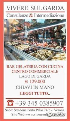 Attivita bar con cucina & gelateria bistrot