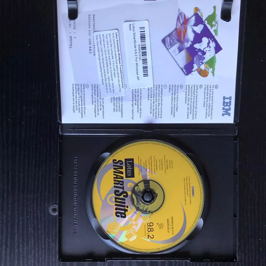Foto 2Lotus Suite Millennium Edition Rel. 9.8.2 per Windows 98 ME