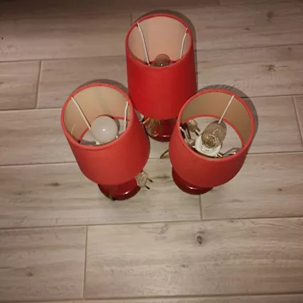 Tre lumi di marca Brico ma funzionanti