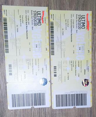 2 biglietti Ultimo