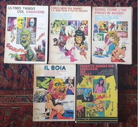 Lotto I Nobel del fumetto Fumetti Folk anni '70