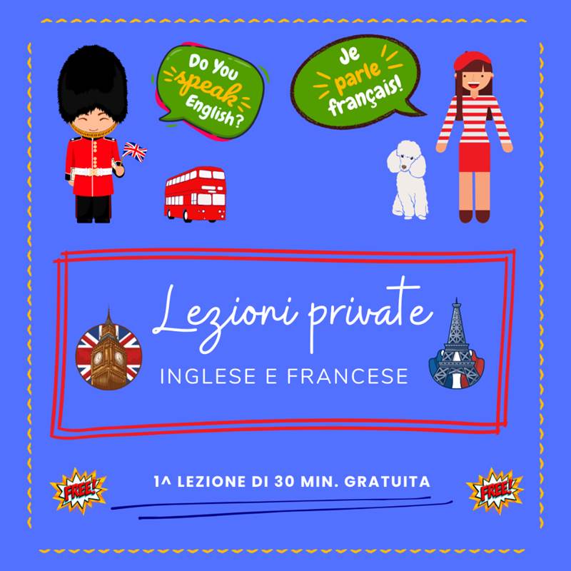 Lezioni online di Francese e Inglese per studenti