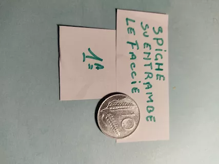 10 £ Italiane con Spighe su ENTRAMBE le Faccie - Foto 2