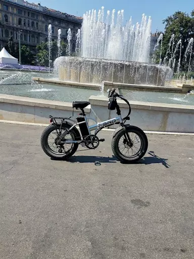 Bike a pedalata assistita pieghevole