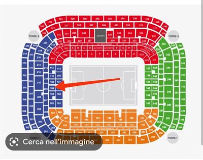 Biglietti Inter Atletico Prezzo di listino vendita libera - Foto 2