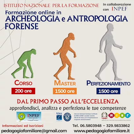 Perfezionamento in Antropologia e Archeologia Forense