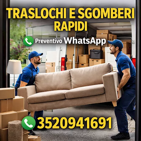 Traslochi e sgomberi rapidi Pistoia
