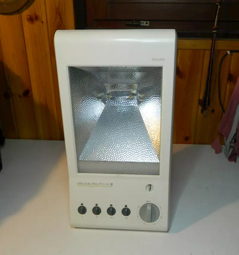Lampada abbronzante Original Philips UVA, in ottime condizioni - Foto 1