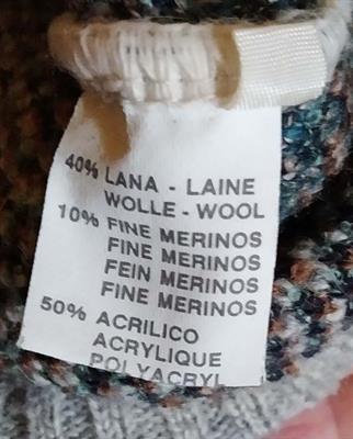 Maglione College - Marcazzani Lana+Fine Merinos+Acrilico, taglia 48 - Foto 3