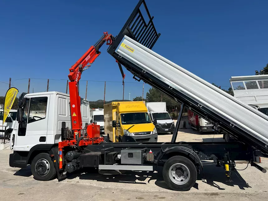 Foto 4Iveco Eurocargo 90E18 Cassone Ribaltabile Km 120000