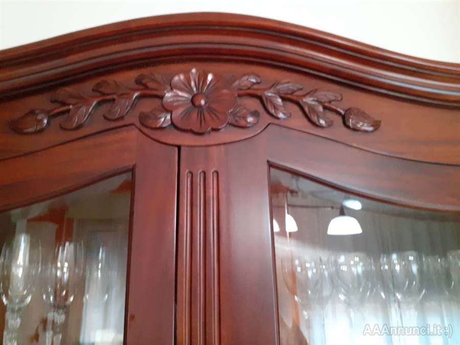 Vetrina in mogano - epoca 1900 - Foto 9