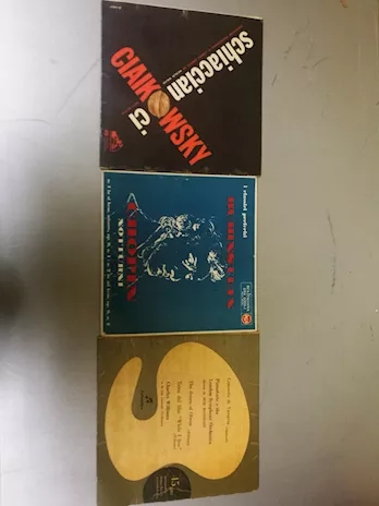 N. 3 vinili muscia classica/opera