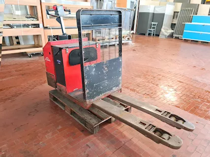 Transpallet elettrico Linde usato