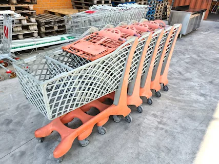 Carrelli spesa Plastimark Twiga usati