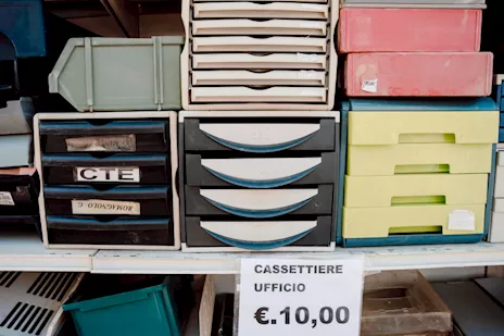 Cassettiere portadocumenti da scrivania ufficio - 24805