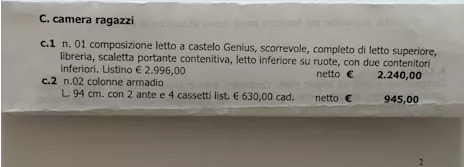 Cameretta per bambini/ ragazzi