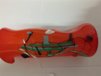 Vaso in Cristallo di Murano lavorato a mano