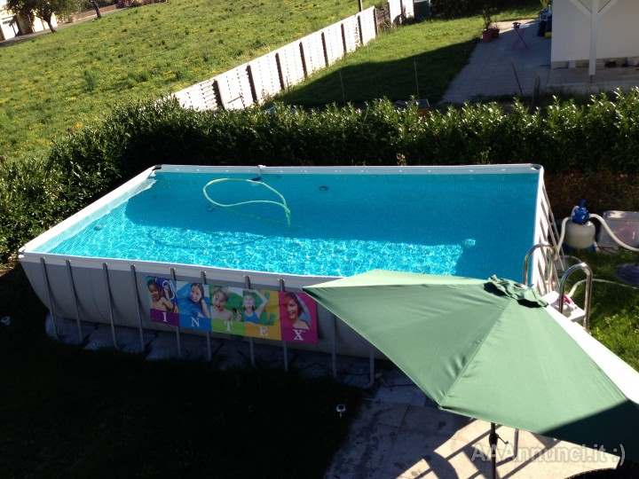 Piscina intex fuoriterra pompa a sabbia 549 x 274 x 132cm