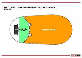 Travis Scott Milano Golden Circle