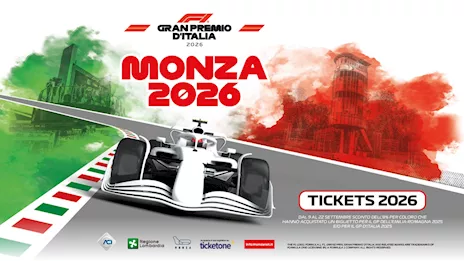 Biglietti per weekend del GP F1 Monza 2026