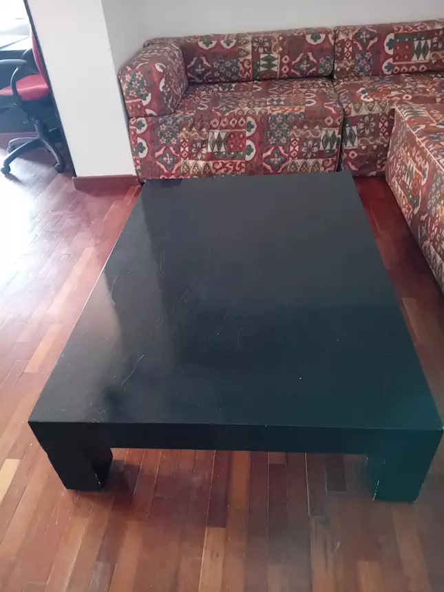 Tavolino - Tavololino basso in legno color nero