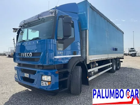 Iveco Stralis 420 con cassone in acciaio 8.20