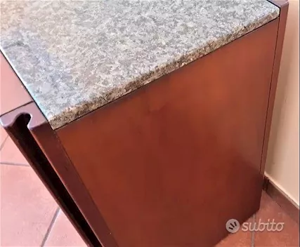 Credenza in noce Molteni 4D (A.Mangiarotti) AS NEW, colore su, in legno - Foto 2