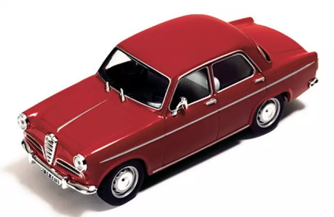 Alfa Romeo Giulietta (1955), modello nuovo