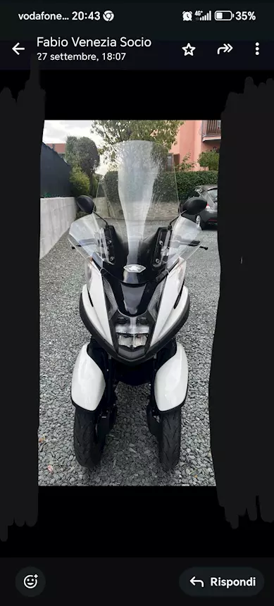 Yamaha Tricity anno 2019 soli 6 mila km