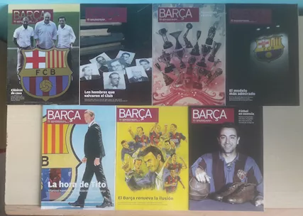 Sette Riviste Barça ufficiali del Barcellona