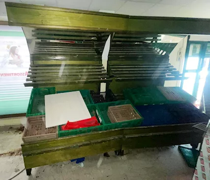 Espositore in Legno Frutta e Verdura 39006, in buone condizioni - Foto 5