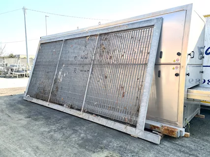 Cancello carraio zincato scorrevole usato