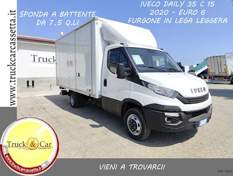 Iveco Daily 35 C 15 - 2020 - furgone in lega legger