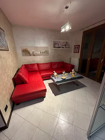 Divano PoltroneSofà mod. Antigonon rosso