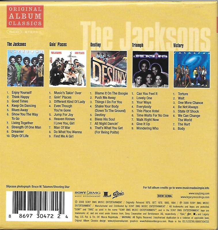 Foto 917 CD Michael Jackson/ Jackson 5