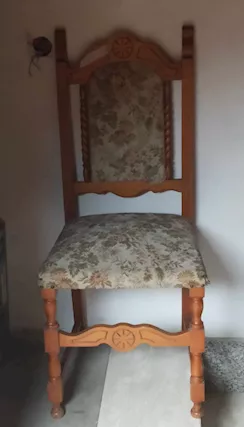  cinque sedie come da foto per