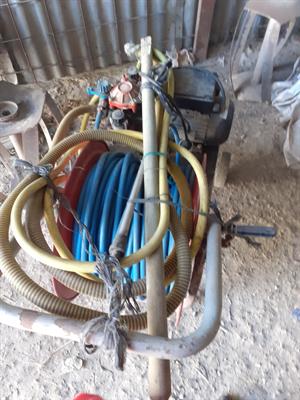 Pompa a motore usato per alberi d ulivo e frutta