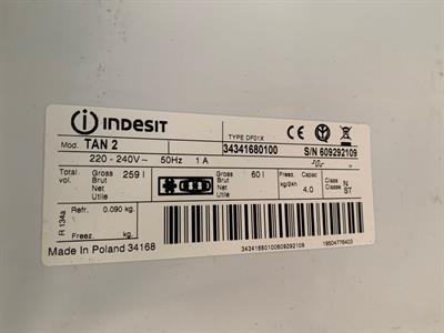 Frigorifero Indesit
