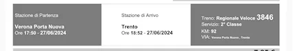 Biglietti Frecciarossa 27/06 - Foto 4