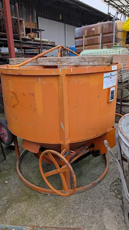 Benna cemento per gru