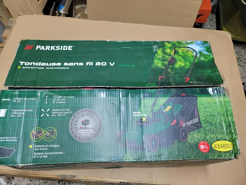 Taglia Erba PARKSIDE più aspirtaore - Foto 7